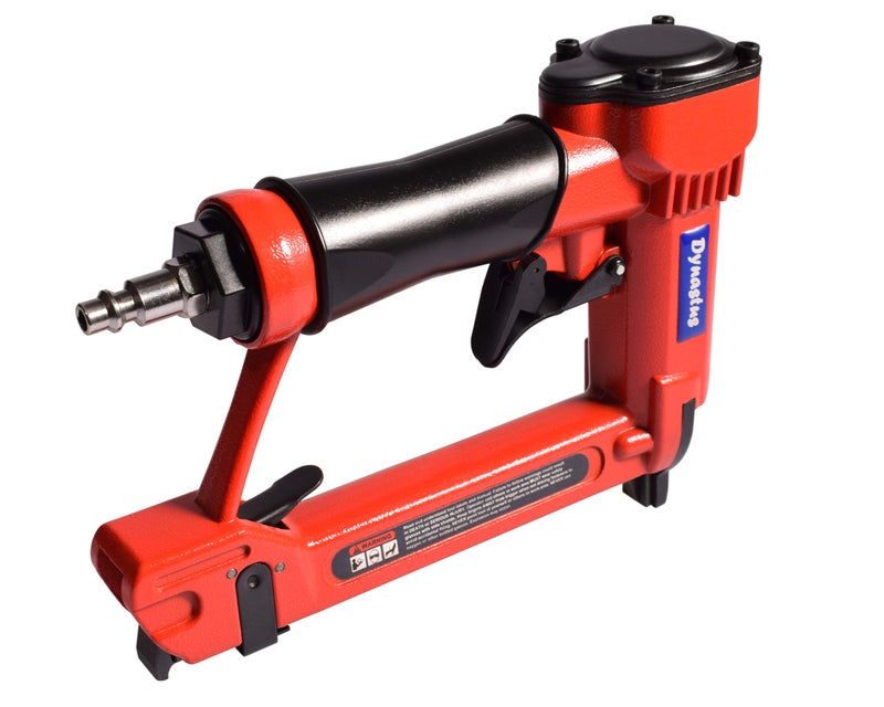 Dynastus Pneumatic Upholstery Staple Gun, 21 Gauge 1/2" Wide Crown Air Stapler Kit, by 1/4-Inch to 5/8-Inch, 1/4-Inch to 5/8-Inch, with 3000 Staples - Image 2
